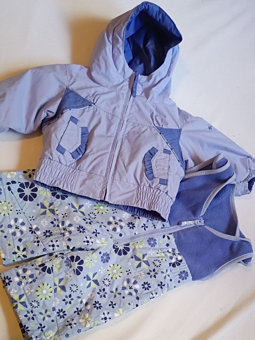Columbia Infant Snow Jacket And Matching Snow Pants